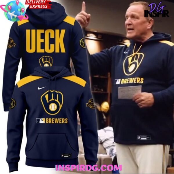 Hall of Famer Bob Uecker Milwaukee Brewers Hoodie