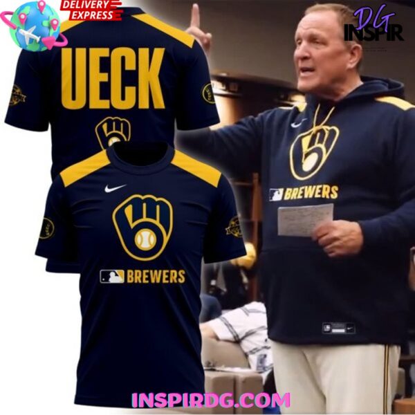 Hall of Famer Bob Uecker Milwaukee Brewers T-Shirt