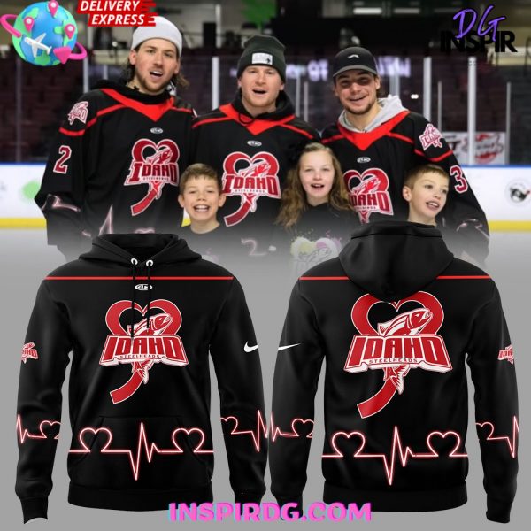 Idaho Steelheads Jayden DeLuca Foundation Special Hoodie