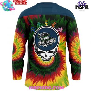 Savannah Ghost Pirates Grateful Dead Night 2025 Hockey Jersey
