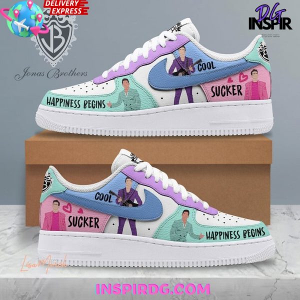 Jonas Brothers Pop Band Limited Nike Air Force 1