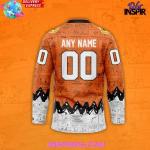 Philadelphia Flyers 75th Anniversary of Peanuts Jersey