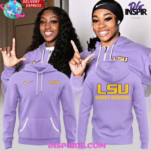 LSU Tigers Women’s Basketball 2025 Purple Hoodie