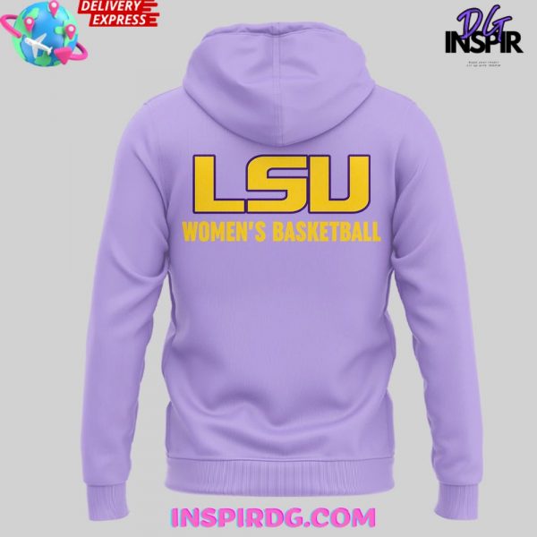 LSU Tigers Women’s Basketball 2025 Purple Hoodie