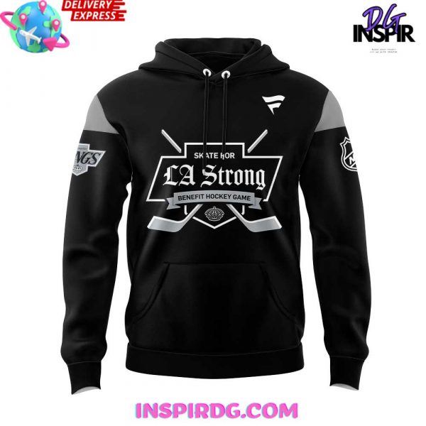 Los Angeles Kings LA Strong 2025 Black Hoodie