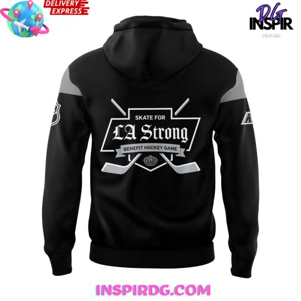 Los Angeles Kings LA Strong 2025 Black Hoodie