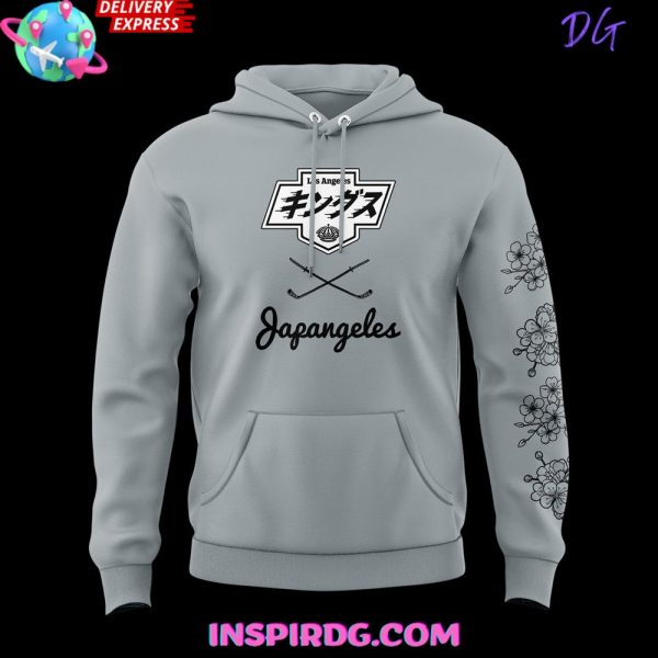 Los Angeles Kings x Japangeles Special Grey Hoodie