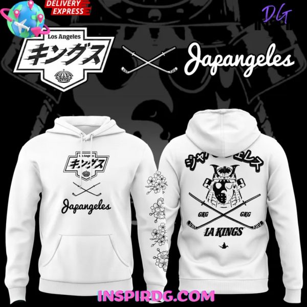 Los Angeles Kings x Japangeles Special White Hoodie