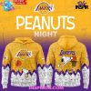 Los Angeles Lakers 75th Anniversary of Peanuts Hoodie