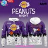 Los Angeles Lakers Anniversary of Peanuts Special Hoodie