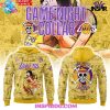 Los Angeles Lakers One Piece Game Night Special Purple Hoodie
