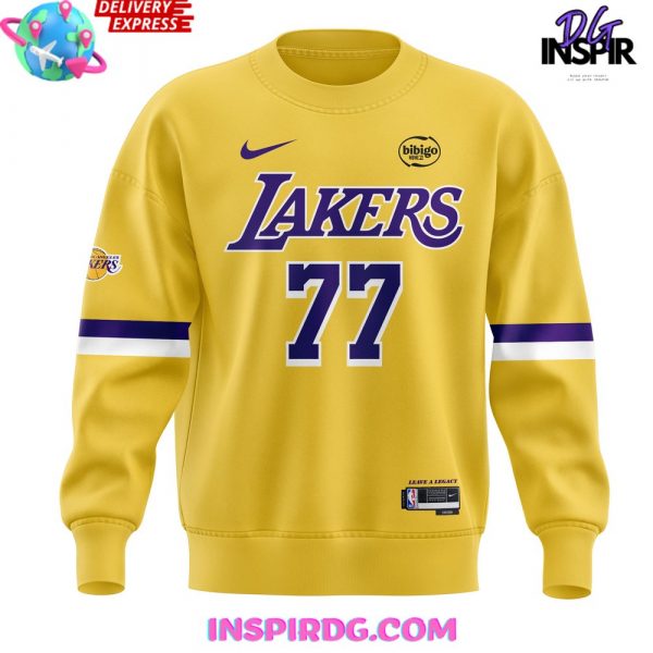Los Angeles Lakers Show Luka Dončić Special Sweatshirt