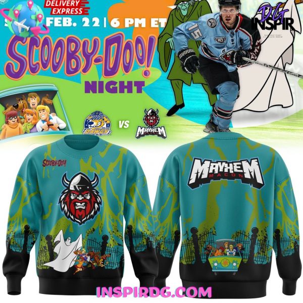 Macon Mayhem Scooby-Doo Night 2025 Sweatshirt