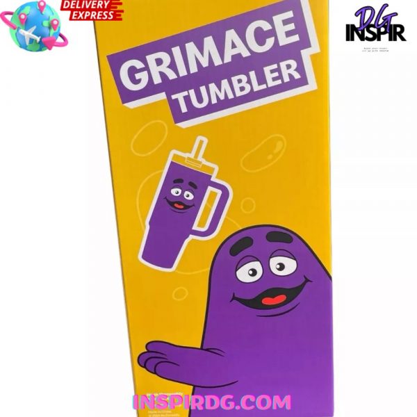 McDonald’s 2025 AU Exclusive Grimace Tumbler Cup 40oz