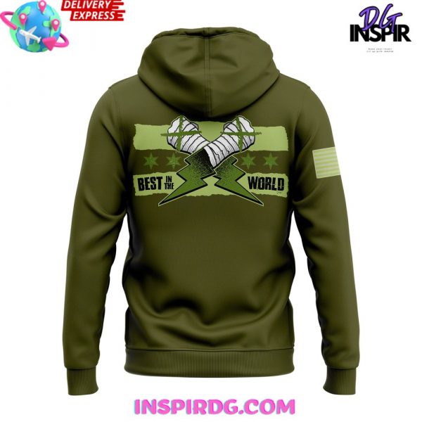 Men’s Forest Green CM Punk Best in the World Hoodie
