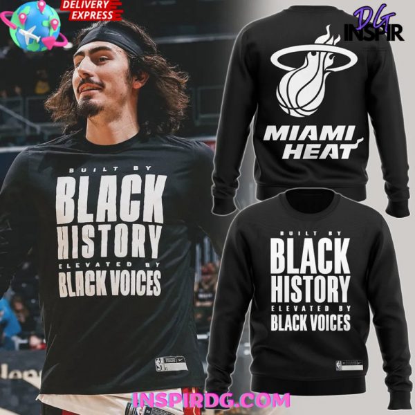 Miami Heat Black Excellence 2025 Black Sweatshirt