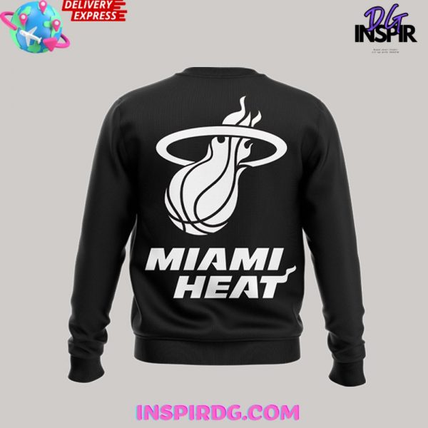 Miami Heat Black Excellence 2025 Black Sweatshirt