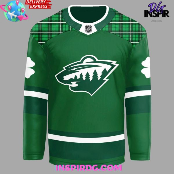 Minnesota Wild St. Patrick’s Day 2025 Jersey
