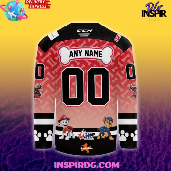 Moose Jaw Warriors PAW Patrol Night 2025 Hockey Jersey