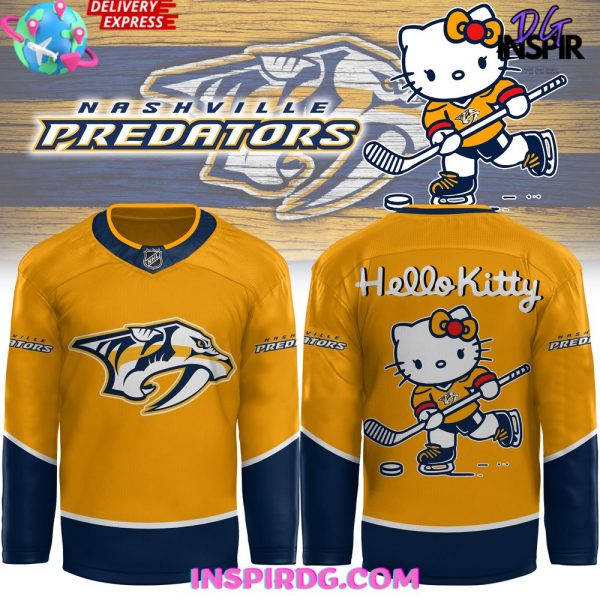 Nashville Predators x Hello Kitty Special NHL Jersey