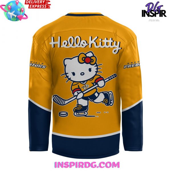 Nashville Predators x Hello Kitty Special NHL Jersey