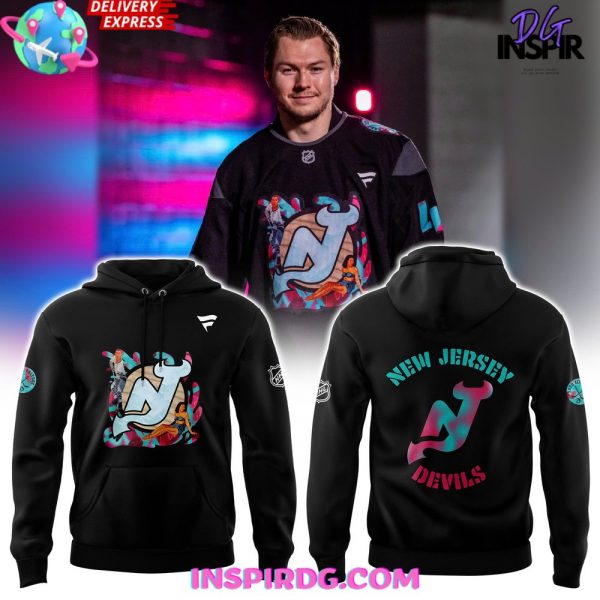 New Jersey Devils 2025 Black History Celebration Hoodie