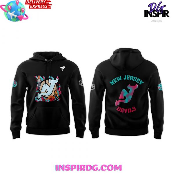 New Jersey Devils 2025 Black History Celebration Hoodie