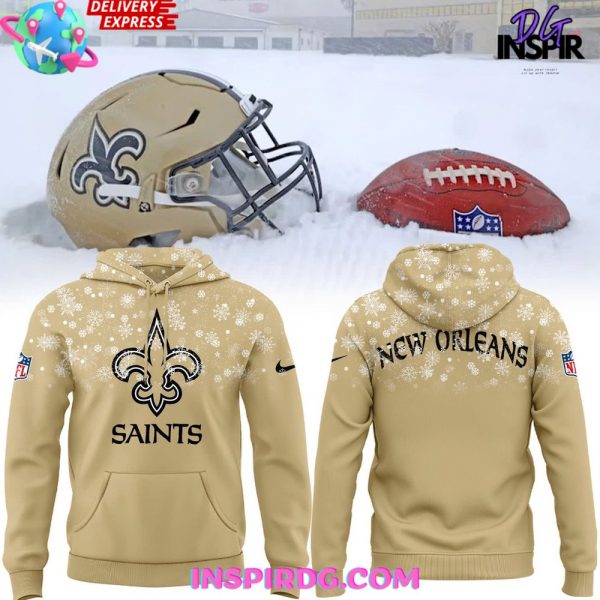 New Orleans Saints Snow 2025 Hoodie