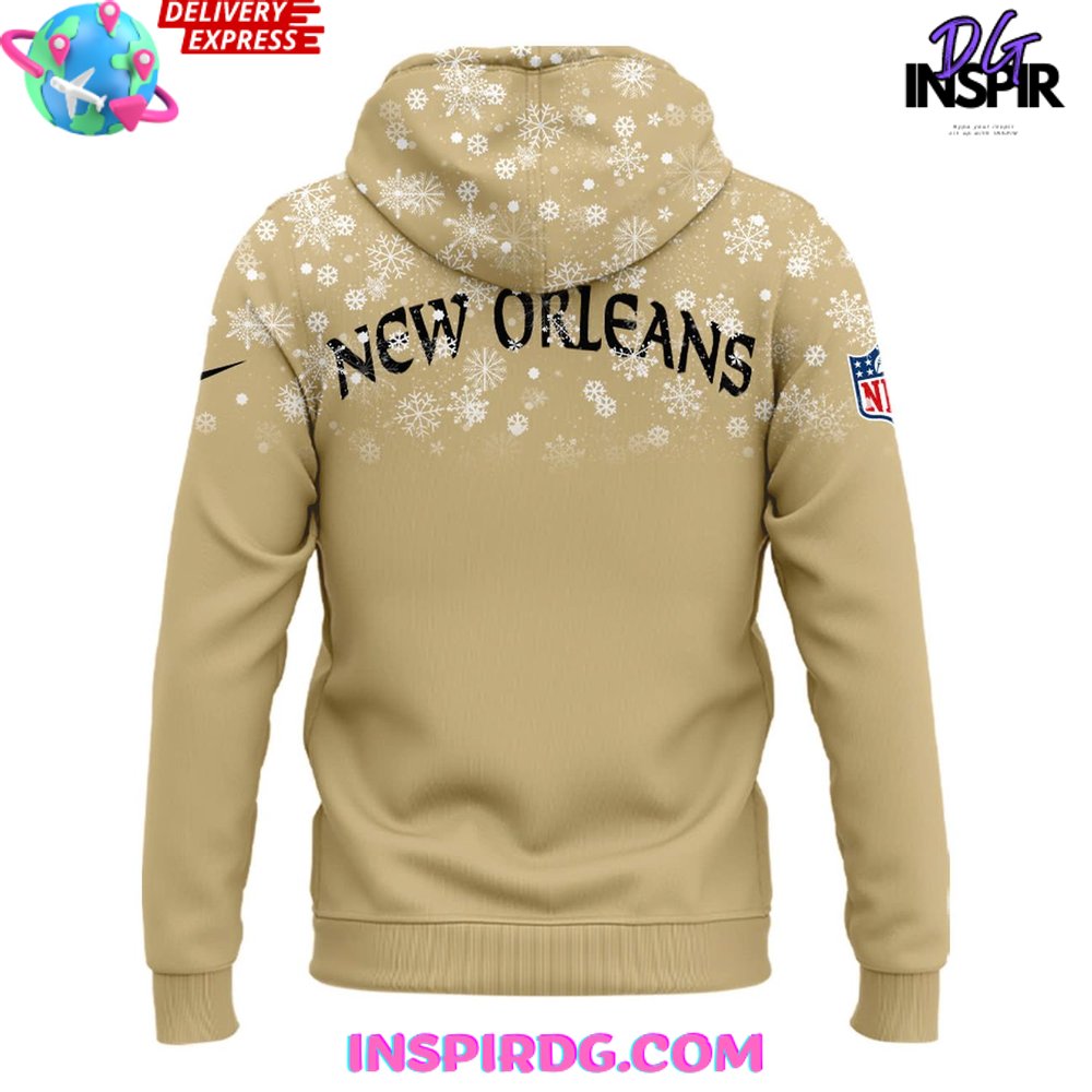 New Orleans Saints Snow 2025 Hoodie New Orleans Saints Snow 2025 Hoodie