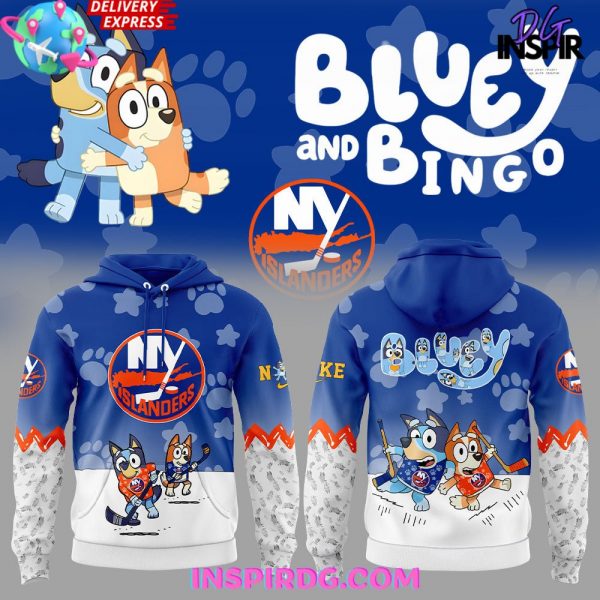 New York Islanders Bluey and Bingo Special Hoodie