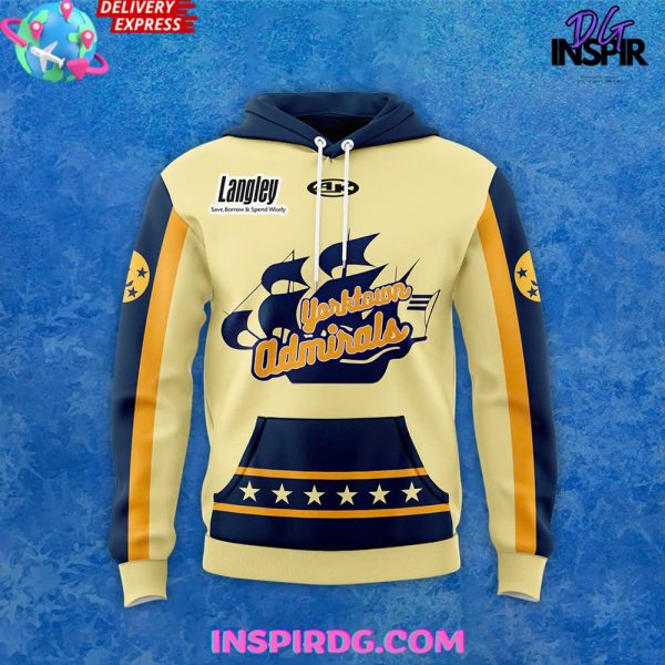 Norfolk Admirals Yorktown City Series 2025 Hoodie