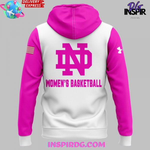 Notre Dame Women’s Basketball Pink in the Rink Hoodie