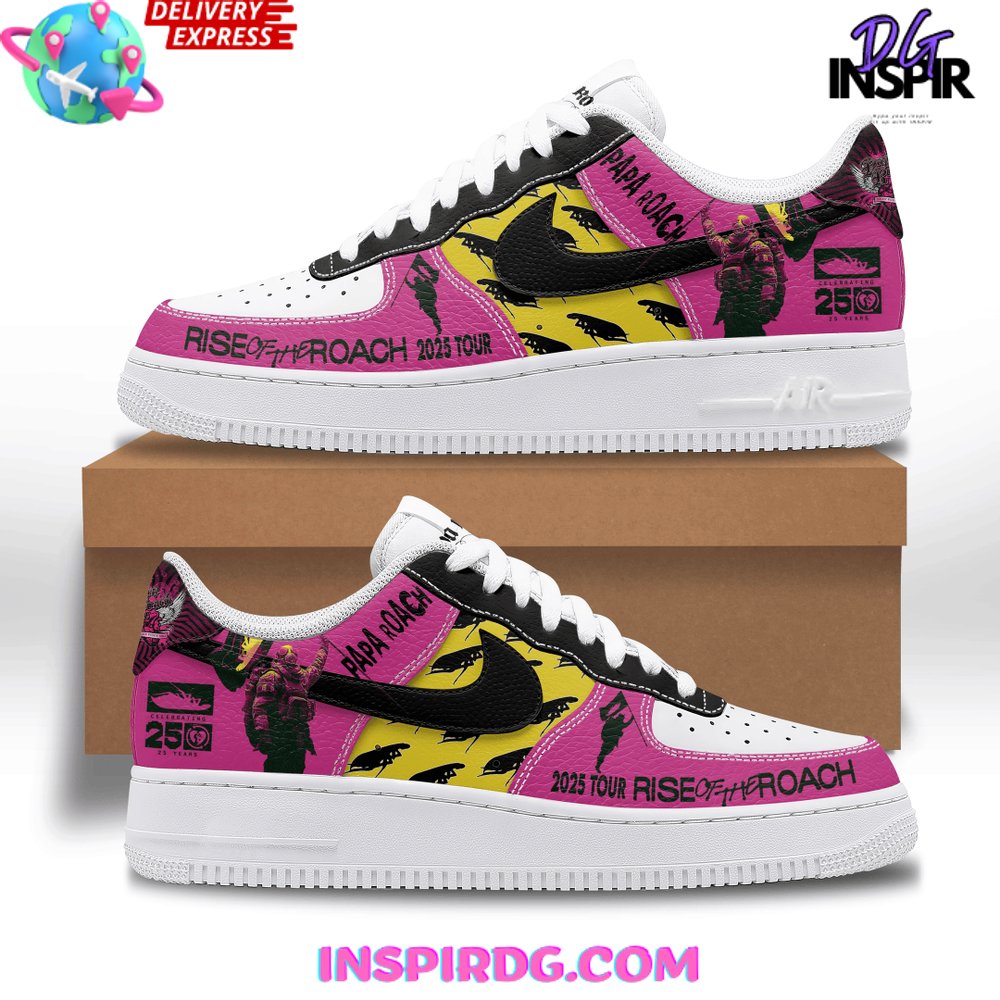 Papa Roach Celebrating 25 Years Nike Air Force 1 Papa Roach Celebrating 25 Years Nike Air Force 1