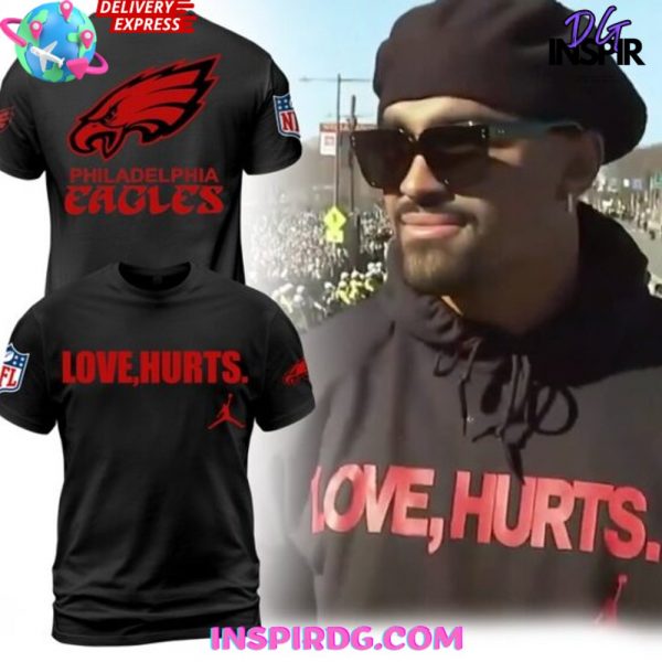 Philadelphia Eagles Love Jalen Hurts Jordan T-Shirt