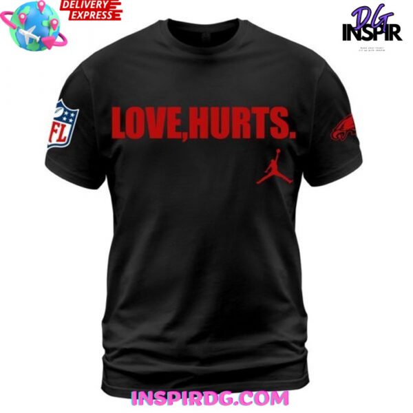 Philadelphia Eagles Love Jalen Hurts Jordan T-Shirt