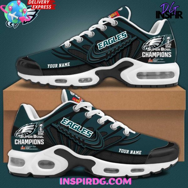 Philadelphia Eagles Super Bowl LIX Champions Nike Air Max Shoes