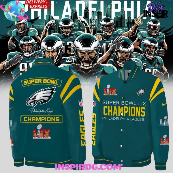Philadelphia Eagles Super Bowl LIX NFL Jacket