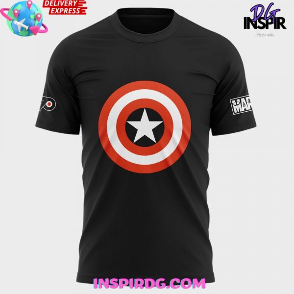 Philadelphia Flyers Marvel Super Hero Game 2025 T-Shirt