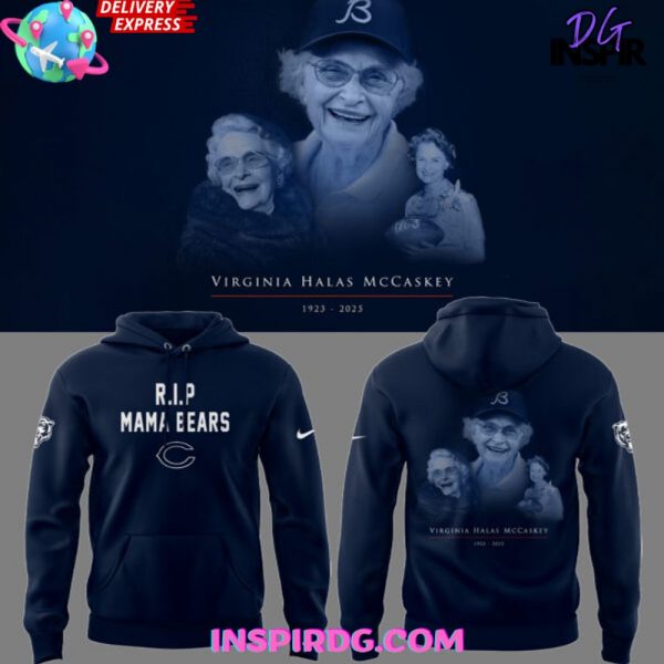 RIP Virginia Halas McCaskey Special Edition Hoodie