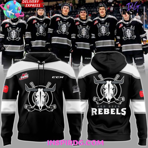 Red Deer Rebels New Uniform 2024-25 Hoodie