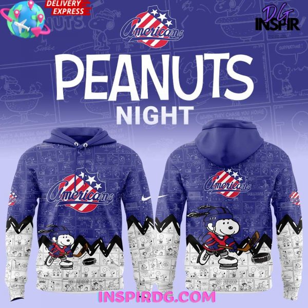 Rochester Americans 75th Anniversary of Peanuts Hoodie