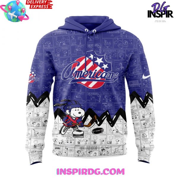 Rochester Americans 75th Anniversary of Peanuts Hoodie