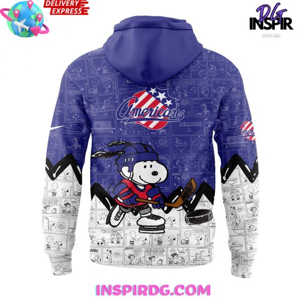 Rochester Americans 75th Anniversary of Peanuts Hoodie