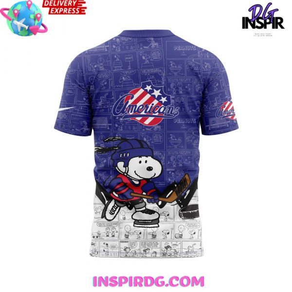 Rochester Americans 75th Anniversary of Peanuts T-Shirt