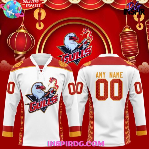 San Diego Gulls Lunar New Year 2025 Hockey Jersey