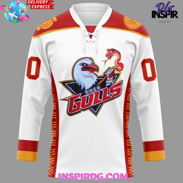 San Diego Gulls Lunar New Year 2025 Hockey Jersey