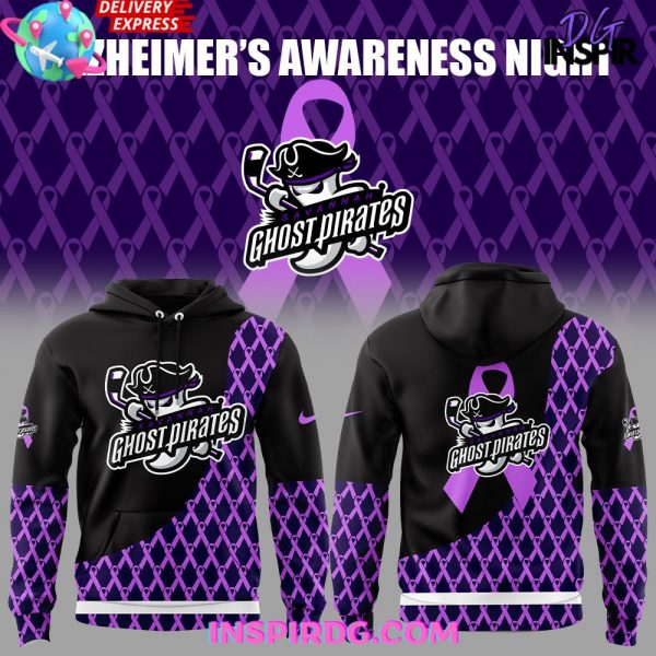 Savannah Ghost Pirates Alzheimer’s Awareness Night Hoodie