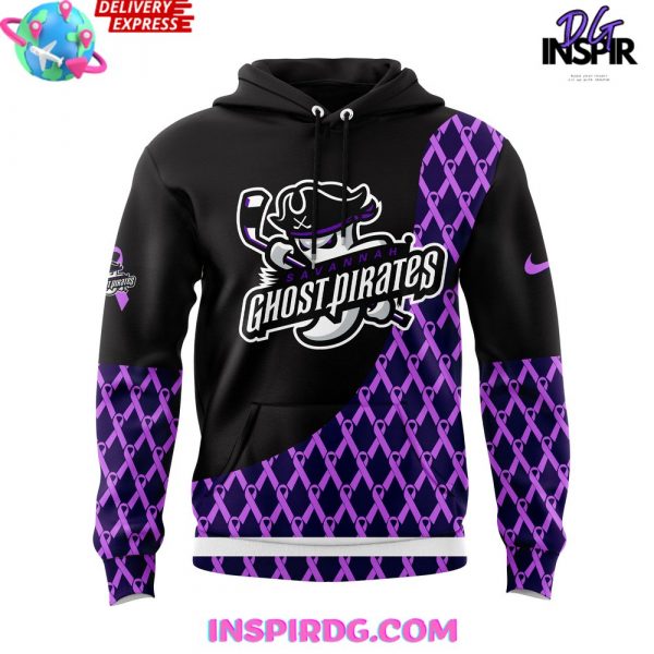 Savannah Ghost Pirates Alzheimer’s Awareness Night Hoodie