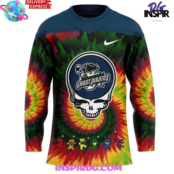 Savannah Ghost Pirates Grateful Dead Night 2025 Hockey Jersey
