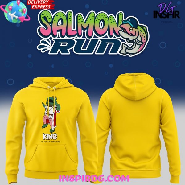 Seattle Mariners Baseball Salmon Run King Hoodie